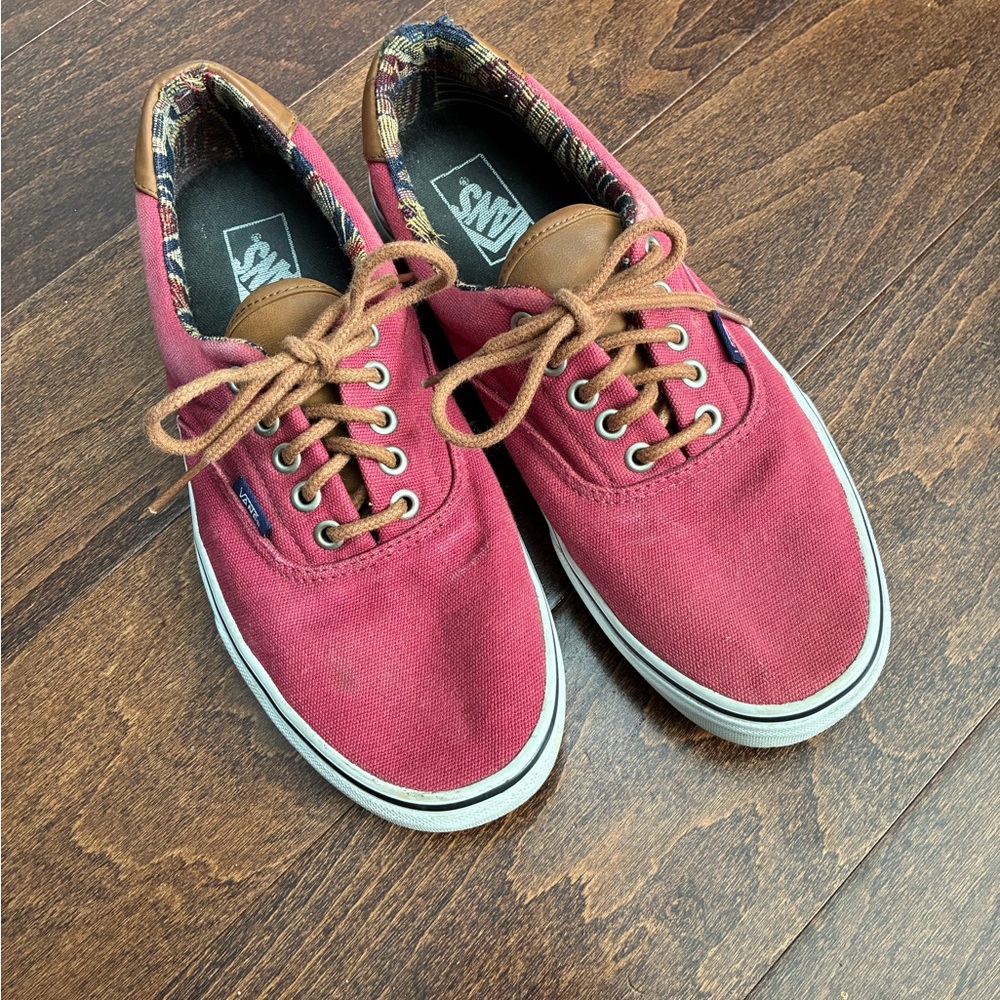 Vans Era 59 canvas/leather maroon men’s 10